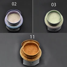 3D Nail Art Fashion Metallic Effect Mirror Powder Chrome Pigment Nail Glitter 2016 China Hot Sale Magic Glimmer Powder