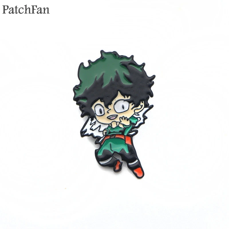 Patchfan 6 шт./компл. мультфильм цинка Pin мой герой булавки броши для мужчин и женщин
