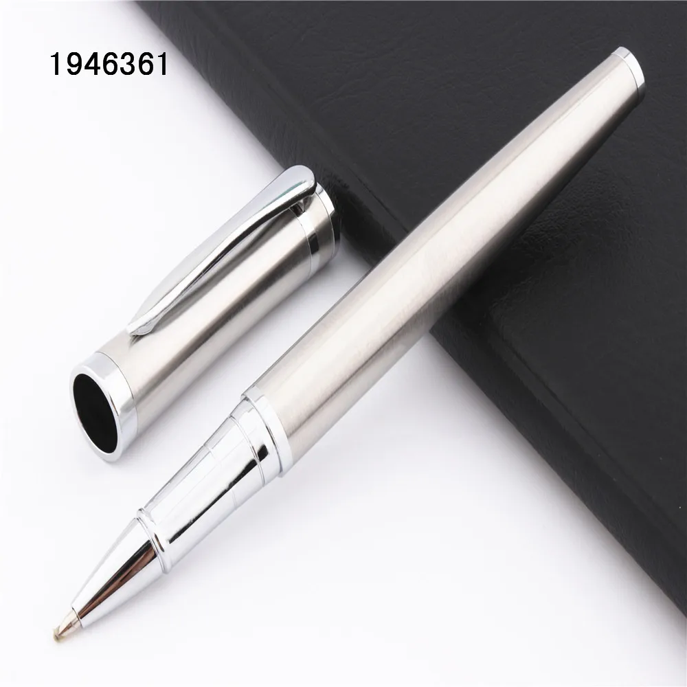 

Luxury quality 3035 Stainless Steel Student school office Medium Nib Rollerball Pen New