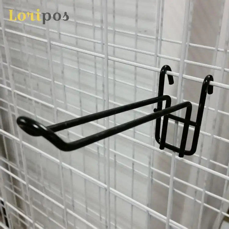 Double Beam Hook Double Gridwall Hook Mesh Shelf Hooks Shelf Hanger