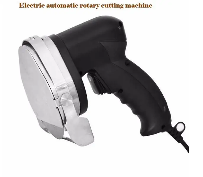 

New Electric Meat Cutter Automatic Rotary Barbecue Circular Knife Scraper Meat Cutting Machine KS100E