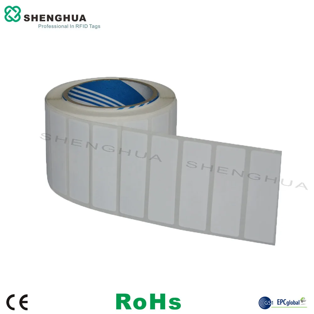 

1000pcs/roll Customization Available Access Control RFID Tag UHF Paper Sticker Eletronic Label for Security System