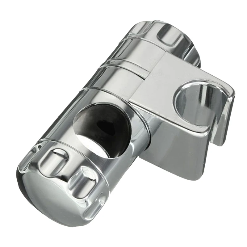 

25mm Chrome Color Shower Rail Slider Raiser Head Holder Bracket Replacement Parts