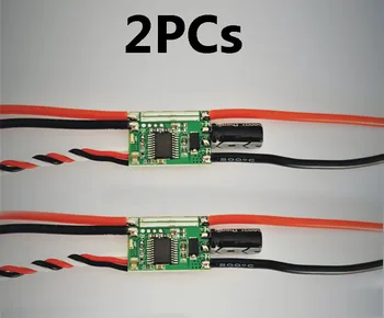 

2-6S 10A 20A Single-way Brushed ESC Throttle Liner/Switch Output Fuel/Spary Pump/LED Control Board One-way Speed RC DIY