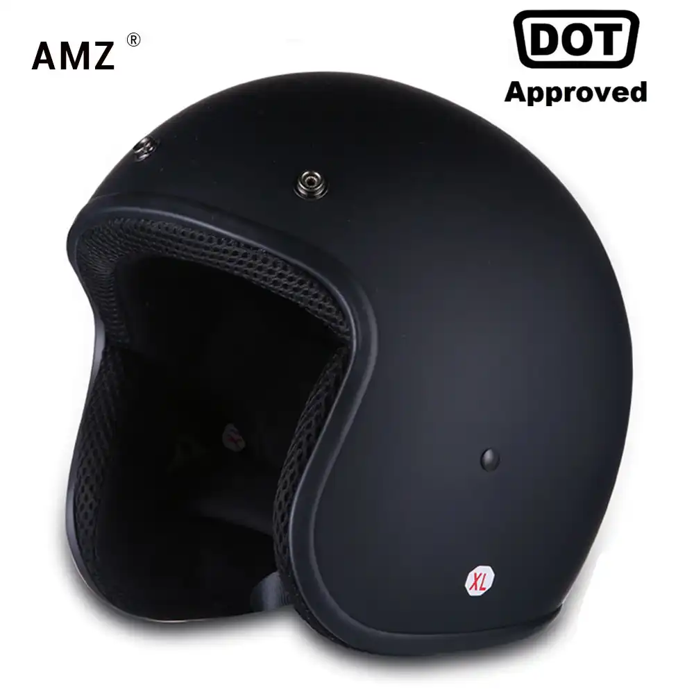 MOTO HELMETS White Vintage Jet-Helmet Pilot Biker Retro Chopper Bobber Vespa-Helmet Cruiser Scooter-Helmet ECE,DOT certified yellow