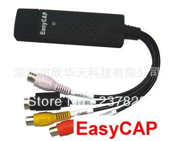 

High Quality Easy cap USB 2.0 Video TV DVD VHS Capture Adapter Free shipping