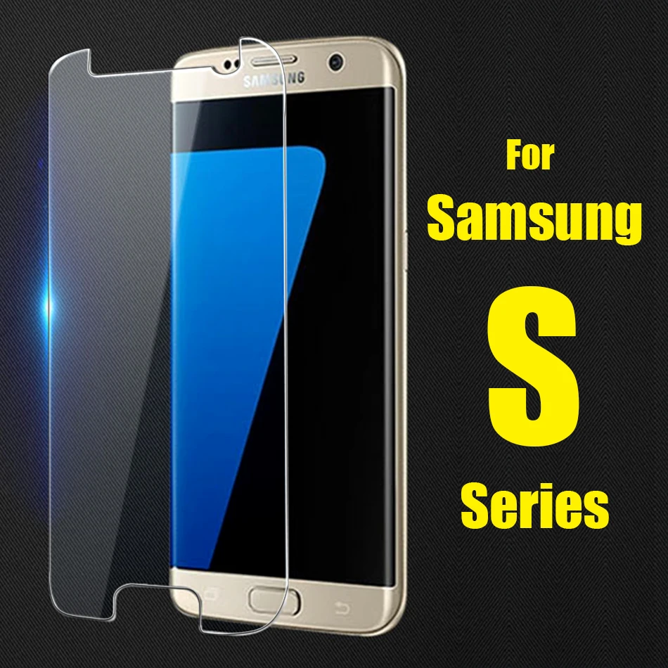 

For protective glass for samsung galaxy s7 tremp on screen protector S 7 6 5 4 3 Mini tempered film 7s 6s 5s 4s 3s S7 5 6 tremp
