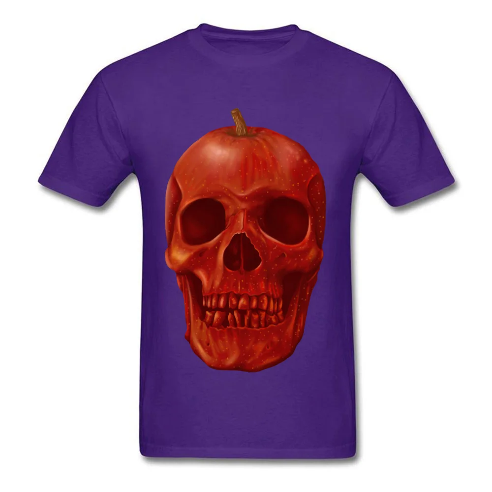 2018 Popular Forbidden Fruit Leisure Tshirts Round Collar Cotton Fabric Youth Tops Tees Short Sleeve Tee-Shirts Summer Autumn Forbidden Fruit purple