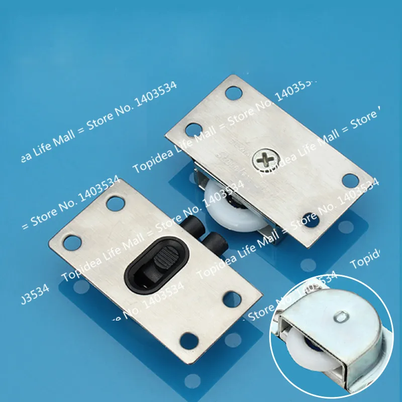 

1 Pair TML-338 The wardrobe sliding rail sliding door mute door wheel