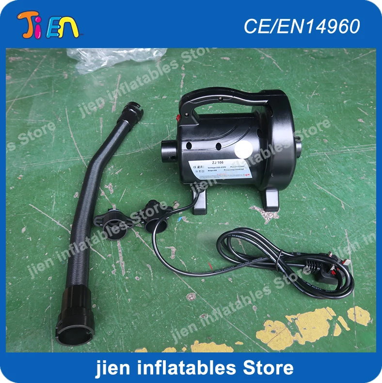 ,1200W 110-240V electric air pump air fan air machine for soccer bumper ball,walking balls roller,water toys