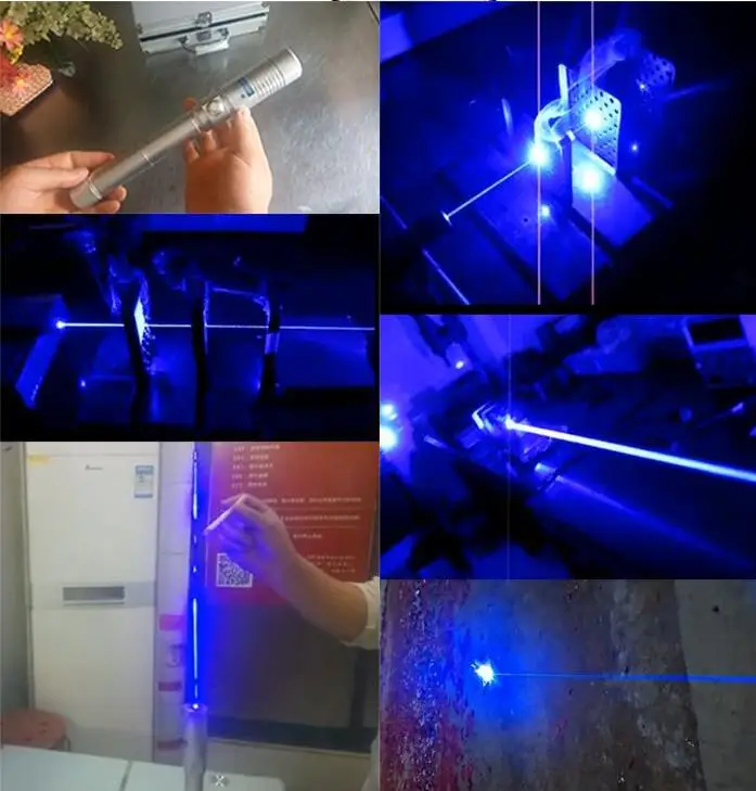 Lasers the Most Powerful Burning Laser Torch X9 445nm 50000mw 50W Focus