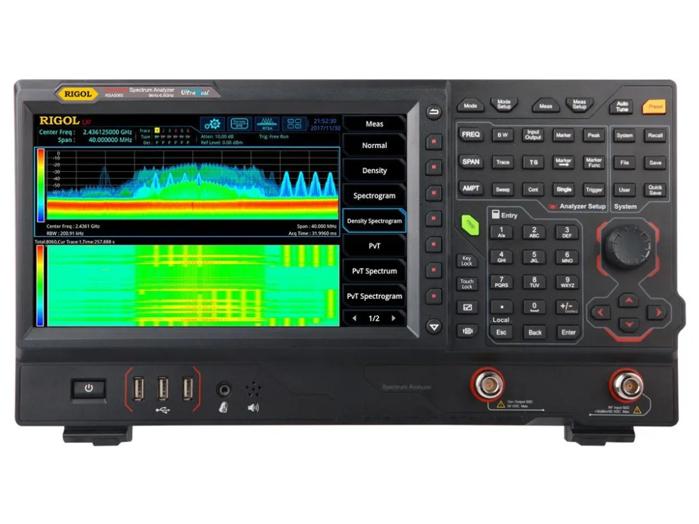 Ригол RSA5032 TG анализатор спектра в реальном времени с генератором