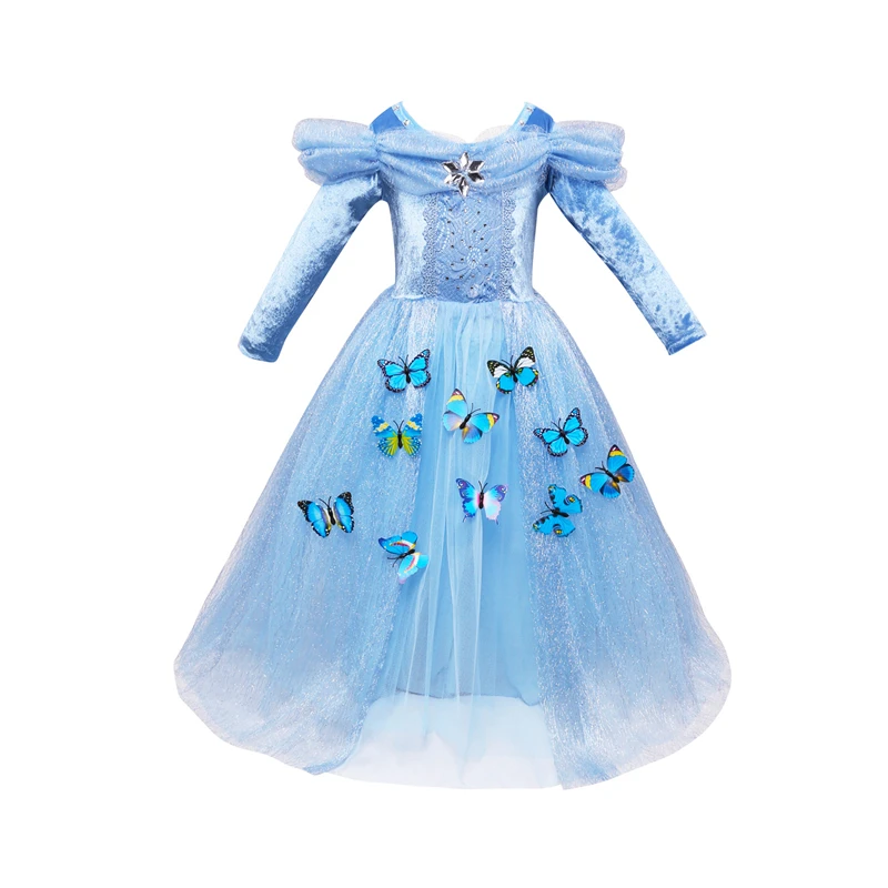 

DAYLEBABY Girls Sleeping Beauty Princess Dress Kids Cosplay Sophia Baby Girl Snow White Dress Children Party Dresses Costume