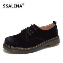Men Round Toe Casual Shoes Classic Suede Shallow Oxfords Shoes Men Leather Flats Light Brand Soft Sole Footwear AA30051
