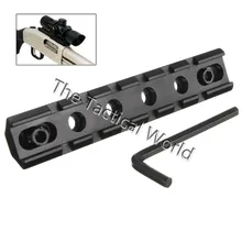 Тактический рис прицел 20 мм Рельс Пикатинни Вивер Охота для фонарика лазерный прицел аксессуары Huntig