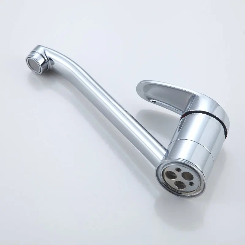 Billig FRÜHLING SUMME Klassische Drehbare proboscis küche wasserhahn für Stahl becken mixer Griff Mehrere 360 Grad Rotierenden