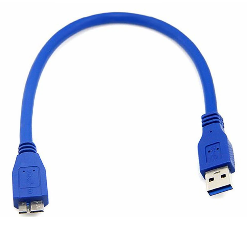 Новый 30 см/11.8in USB 3 0 Мужской к Micro B конвертер кабель для передачи данных samsung