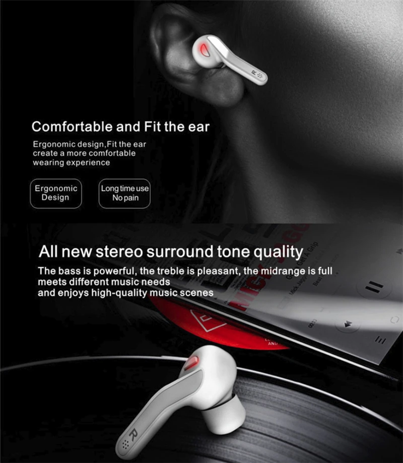 True wireless earbuds 16