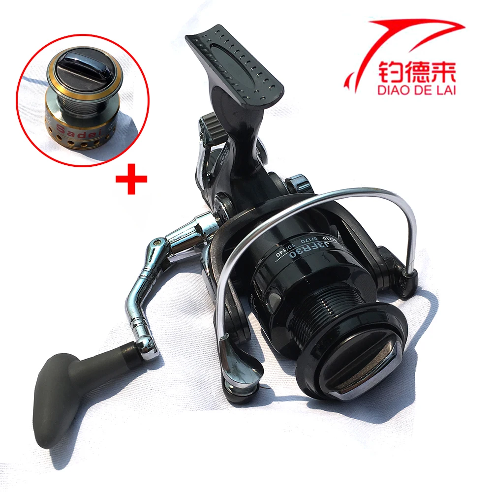 

3000 Series Rear/Front Brake System 8+1 Ball Bearing Spinning Reel Drag Fishing Wheel + Spare Spool