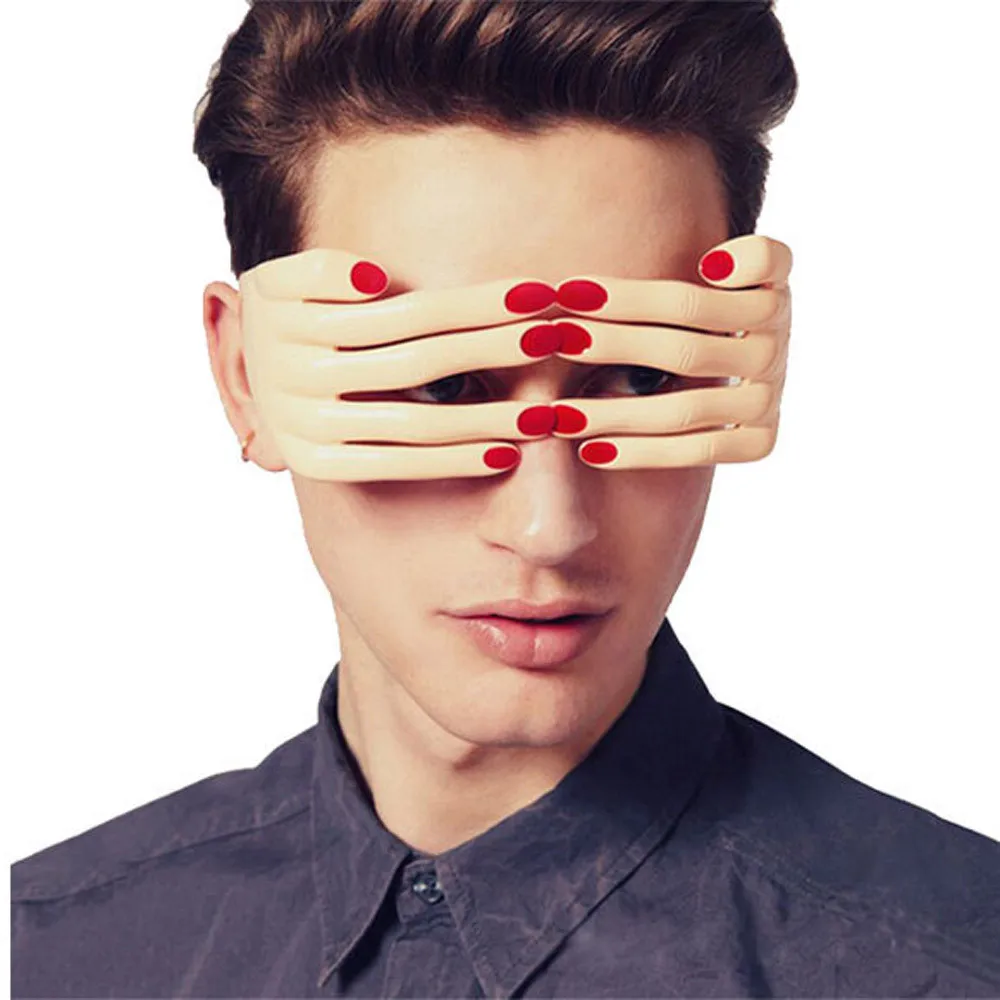

Hot Fashion Halloween Party Props Beautiful Fingers Glasses free shipping f80