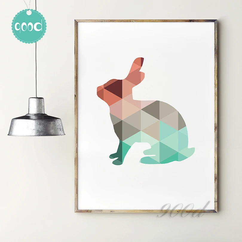 Coniglio di arte della parete recensioni acquisti online ...