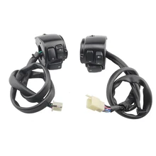 Мотоцикл Универсальный 25 мм 1 ''Руль управления рупорный головной светильник поворот Singal светильник переключатель вкл./выкл. Для Harley Sporster Dyna