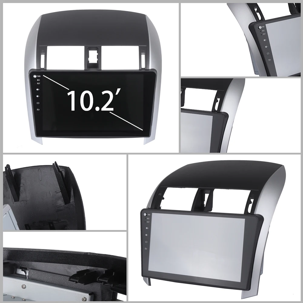 Sale RoverOne For Toyota Corolla 2007 - 2012 Android 9.0 Autoradio Car Multimedia Player Radio GPS Navigation Head Unit NO DVD 5