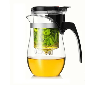 

Glass filter teapot tea cup thick tea cups transparent large capacity 500ML