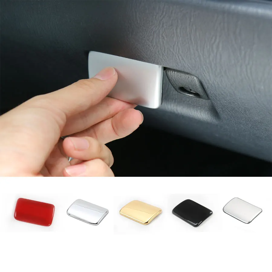 

Car Styling Interior Accessories Front Driver Armrest Magic Storage Box Key Lock Glove Cover Frame Sticker For for Suzuki Jimny
