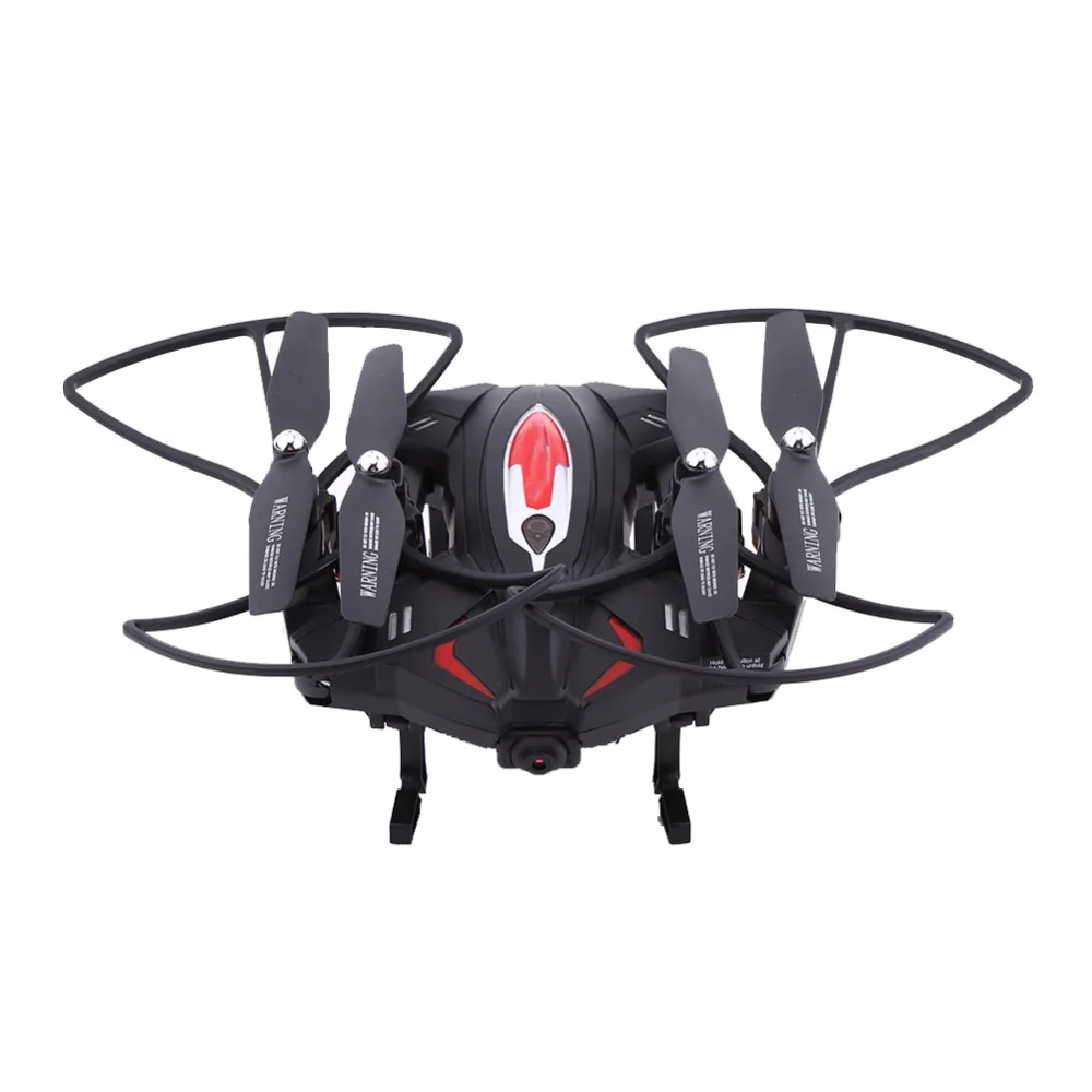 

2.4GHz 4CH RC Quadcopter WIFI FPV Drone Toy Headless Mode With HD Camera Black