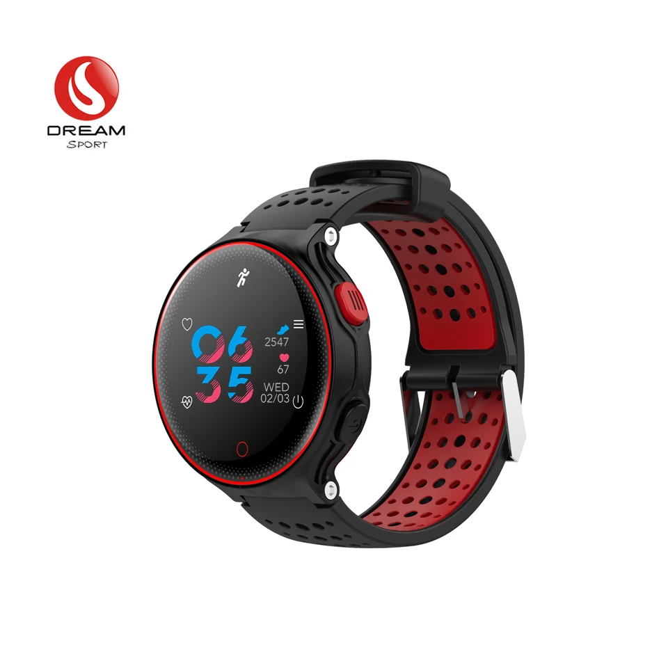 

Dream Sport Waterproof Smart Watch with Color Touch Screen, Blood Pressure,Blood Oxygen, Heart Rate Tracker,All Compatibility