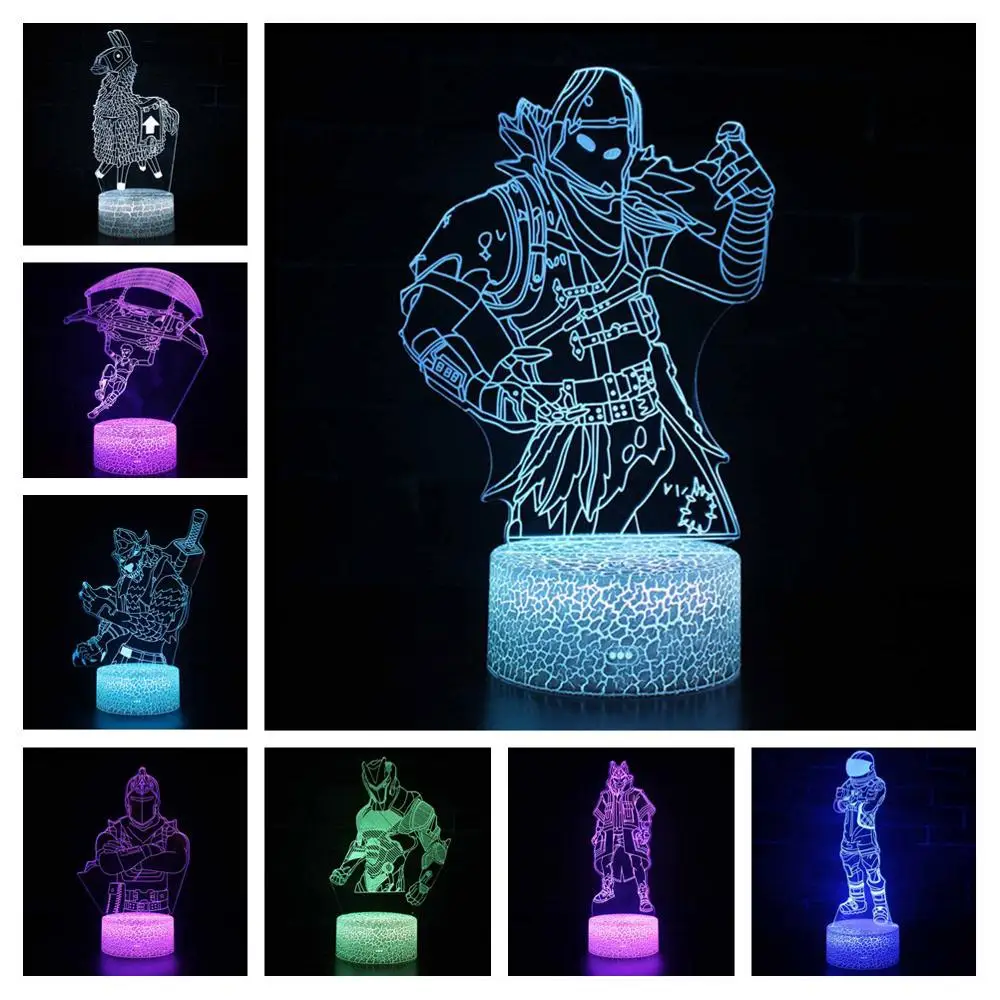 

Magiclux Novelty Lighting 3D Illusion Battle Royale LED Lamp Fortress Night Light Kids Room Decoration Creative Christmas Gifts