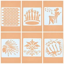 13*13 см квадратный трафарет студенческий ажурный художественный шаблон для рисования тиснение аксессуары Sjablonen для скрапбукинга многоразовые