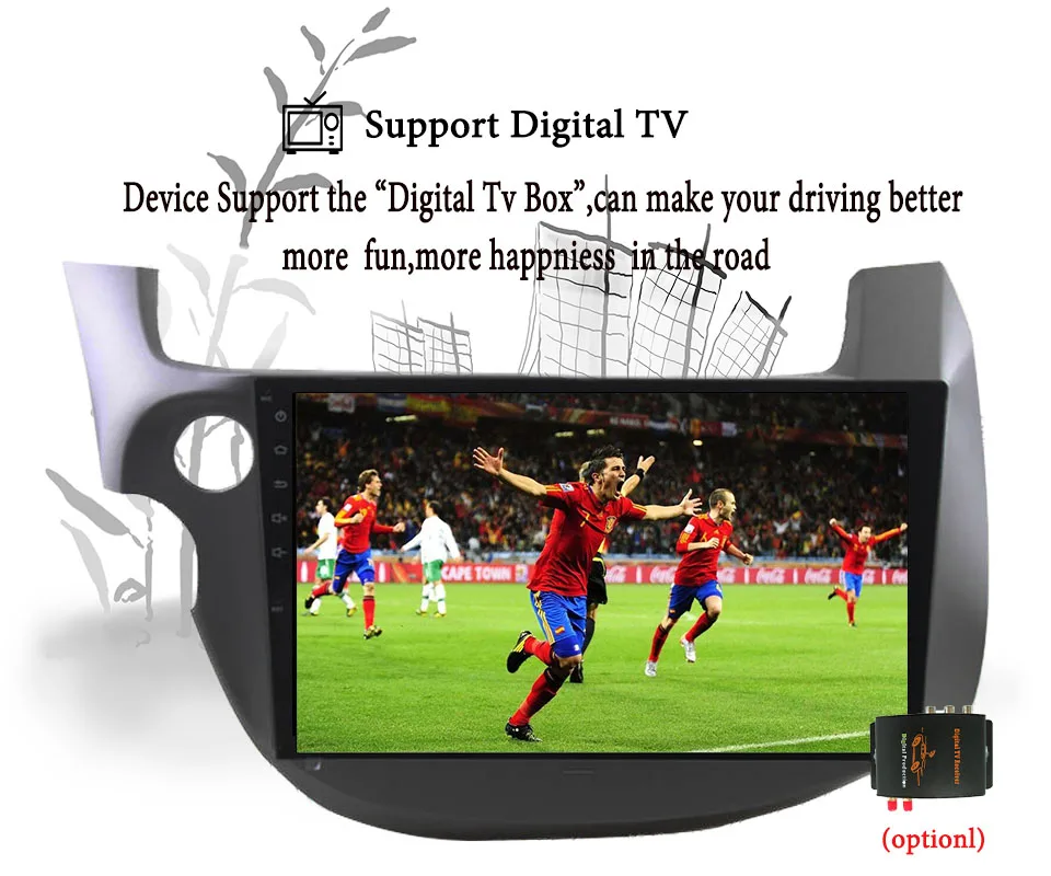 Cheap IPS 2 din Android 9.1 Head unit Car DVD CD PC player dvd GPS Navigation For Honda FIT JAZZ 2008-2013 car PC Stereo Radio System 2