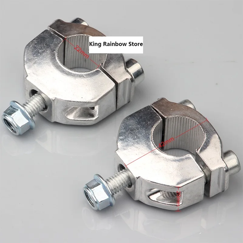 

Universal 7/8 inch 22mm Mini Motorcycle Handlebar Bar Clamp Riser 43cc 47cc 49cc Minimoto Dirt Bike