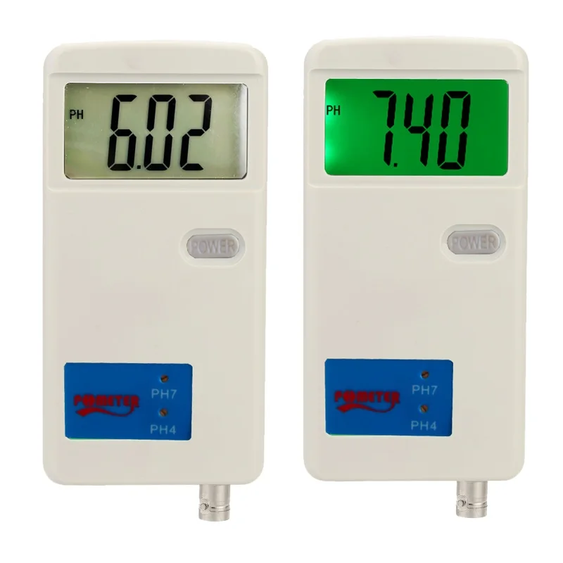 Portable pH Meter Acidity Tester High Accuracy BNC replaceabe probe