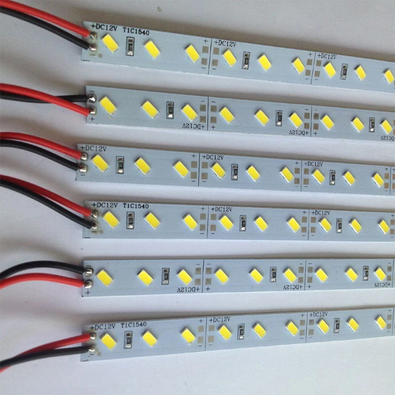 10 шт. Светодиодная лента 0 5 м 9 Вт 36 светодиодов 12 В постоянного тока SMD 5730