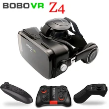 Оригинальный бренд bobovr Виртуальная реальность 3D VR очки, вблизи ее территории, Z4 популярная Fit HD с большим экраном смартфонов