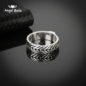 

10pcs/lot Ring for Men Male Ancient Silver color Chain Retro Style Gothic Viking Eternity Biker Buddha Ring Jewelry Fingdings