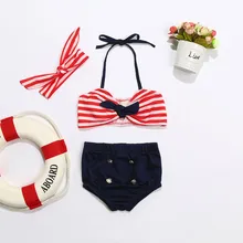 3 шт., Детские лямки для купальников, купальный костюм, бикини для ванной, комплект одежды, Детские купальники для девочек, Майо, купальники для малышей