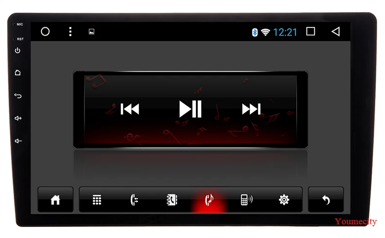 2 грамма 2din Android 9,0 автомобильный dvd gps Видео плеер универсальный x-trail Qashqai x trail juke для nissan dvd gps в тире 3g wifi