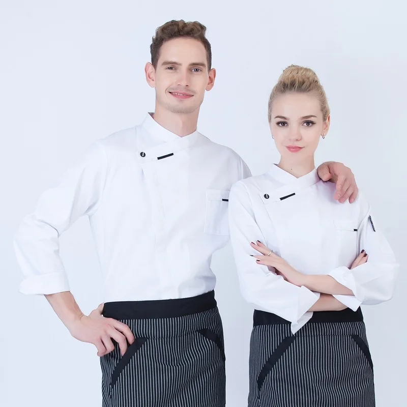 Фотообои с длинными рукавами для выпечки и оформления отелей|chef jacket|chef uniformhotel chef