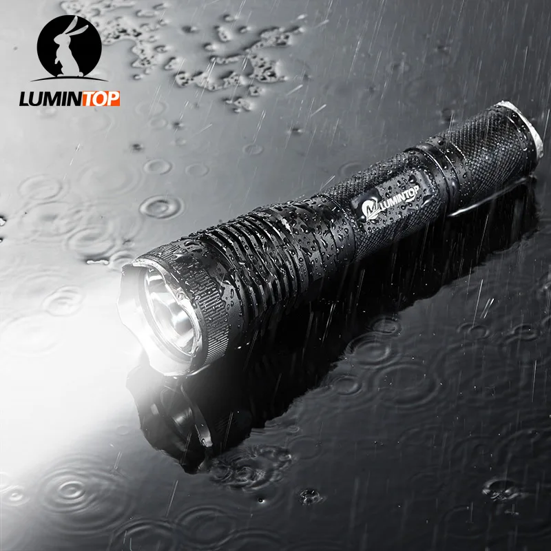 Тактический фонарь LUMINTOP TD15S военный водонепроницаемый для охоты светодиодный