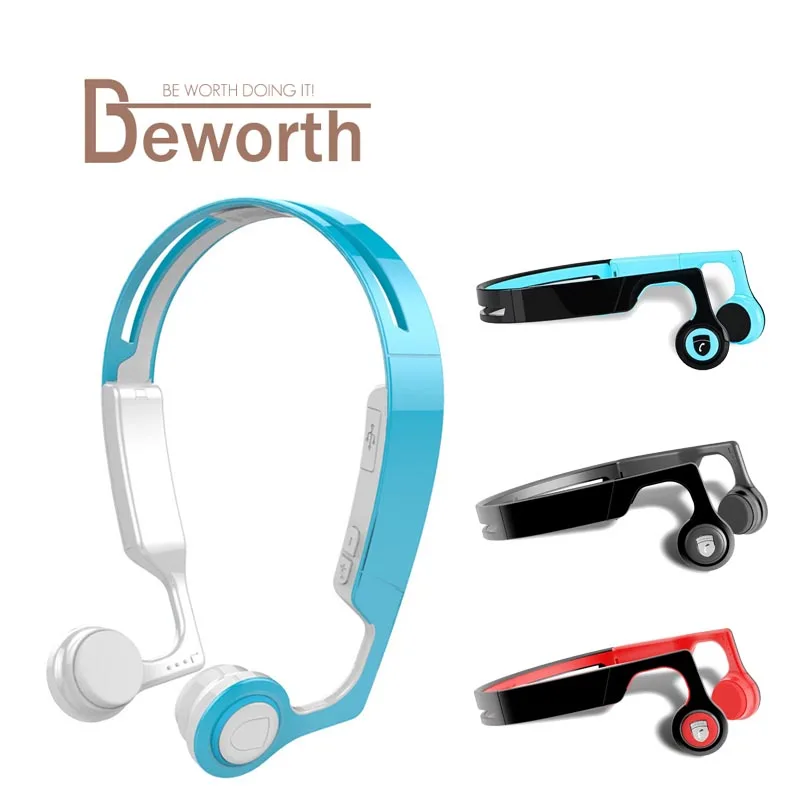 

ES268 Smart Bone Conduction Bluetooth Wireless Headset Outdoor Sports Anti-Sweat Fashion After Hanging Stereo Phone Headphones