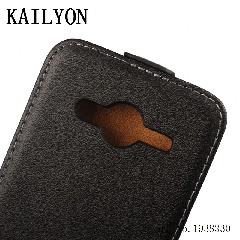 KAILYON G355H Роскошный кожаный чехол-книжка для samsung Galaxy Core 2 Core2 G355H G3559 модный ретро чехол для телефона задняя крышка сумки