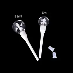 1 шт. 6/11 мл Пластик Круглые Пустые Ясно Губ трубки бальзам для губ бутылки Контейнер Горячая