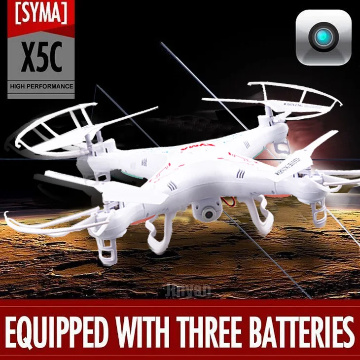 

New Syma x5c Upgrade Syma x5c-1 2.4G 4CH 6-Axis aerial RC Helicopter Quadcopter Toys Drone With Camera or Syma x5 Without camera