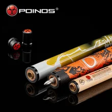 Made In China Poinos ZU Billiard Pool Cue Jump Break Stick Billiard 3PC 14MM Black Phenolic Tip Ferrule 19OZ Maple Shaft Made In China Poinos ZU Billiard Pool Cue Jump Break Stick Billiard 3PC 14MM Black Phenolic Tip Ferrule 19OZ Maple Shaft