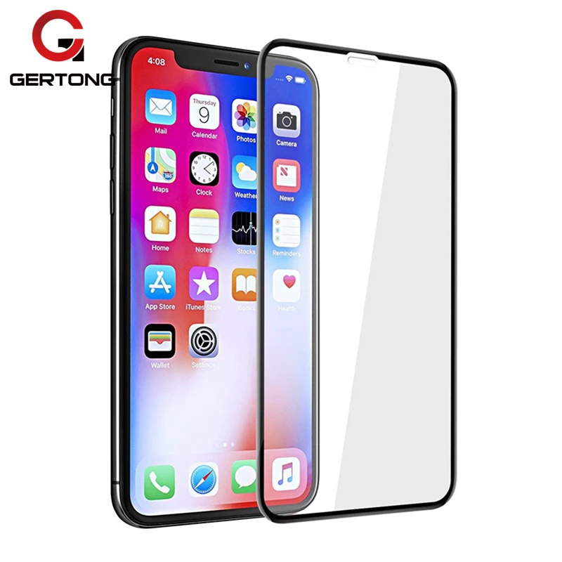  Volle Abdeckung Gehärtetem Glas Für iPhone XR XS Max X 8 7 6 6 S Plus 5 Schutz Film Für iPhone XR E