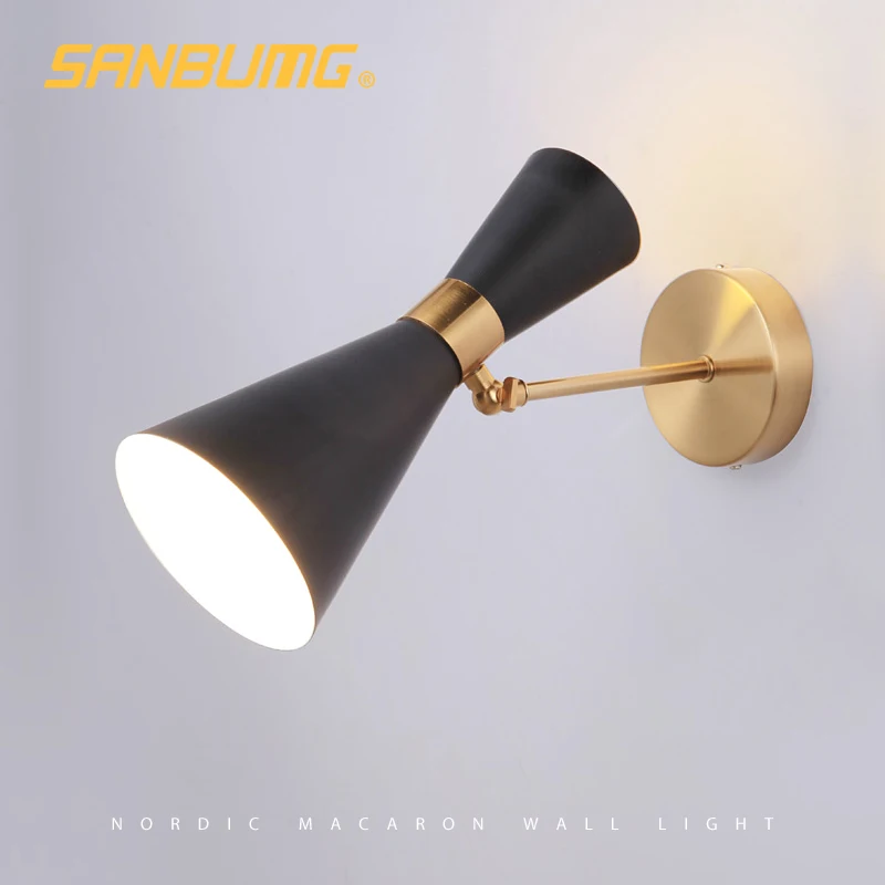  SANBUMG Nordic Wall Light Modern Wall Sconce wall lamp adjustable corridor lamp bedside lamp wall I - 33061055412